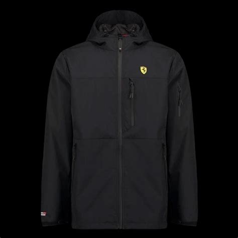 scuderia ferrari rain jacket